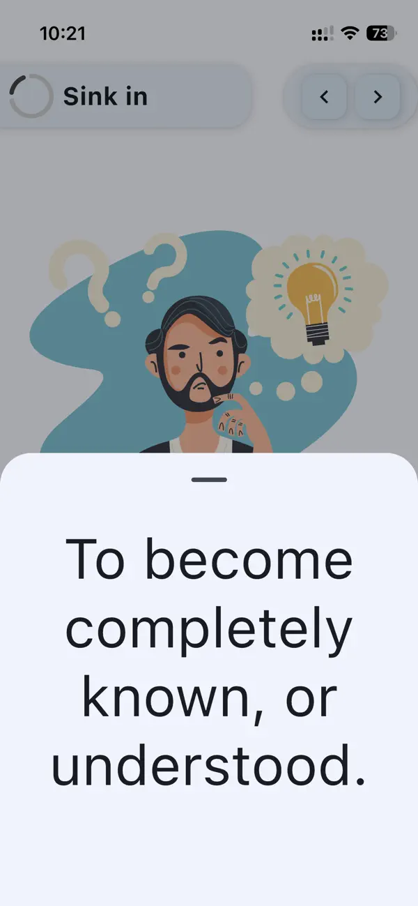Screenshot #3 pour Phrasal Verbs: Visual Learner