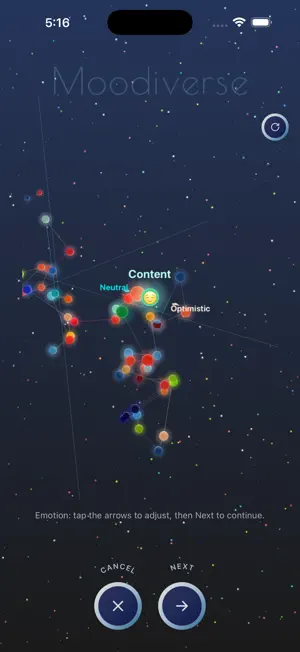 Moodiverse Digital Mood Ring screenshot 2