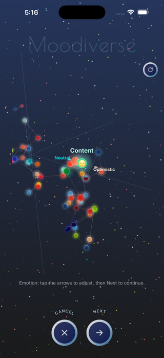 Moodiverse Digital Mood Ring Screenshot 2 of 7