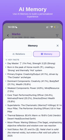 Meta BaZi Screenshot 5 of 10