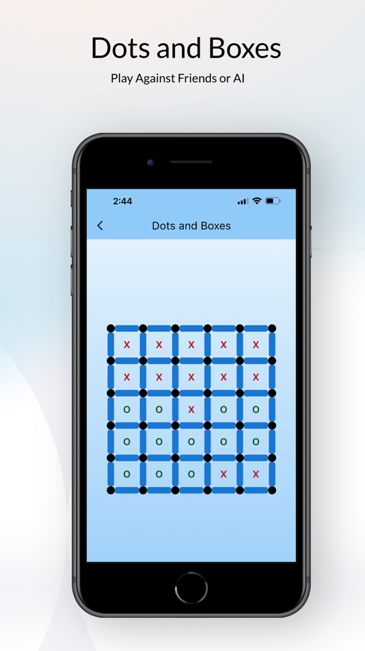 #3. Dots and Boxes - Friends or AI (iOS) Podle: bader alshammari