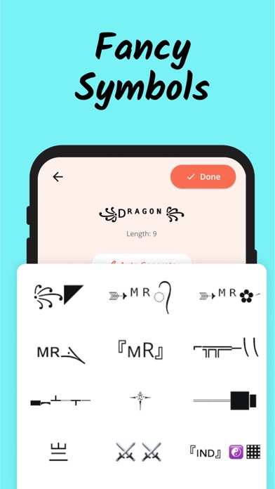 Nickname Fire: Nickfinder App Screenshot