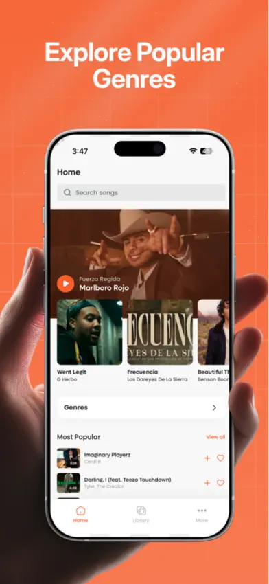 Sound Player : Unlimited Music screenshot 1