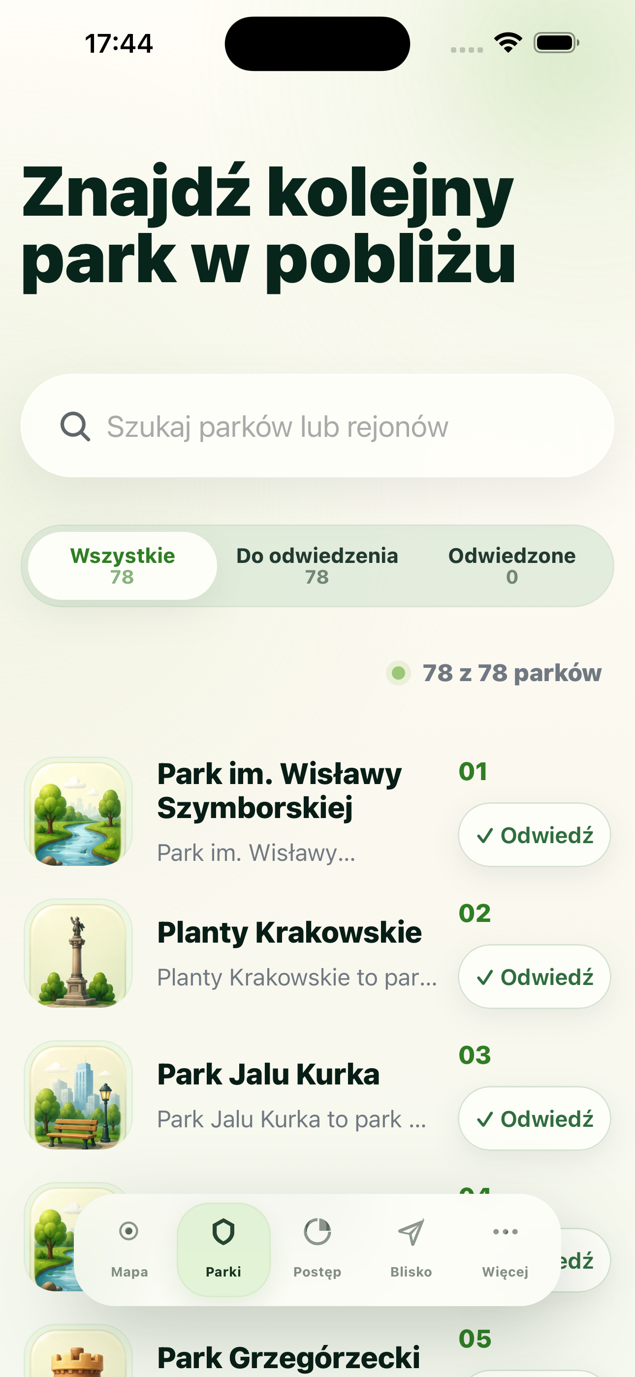 Odkrywca Parków screenshot 3