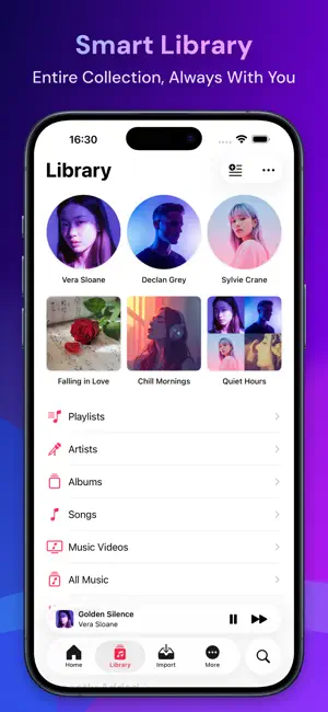 Synic - Offline Music Player screenshot 3