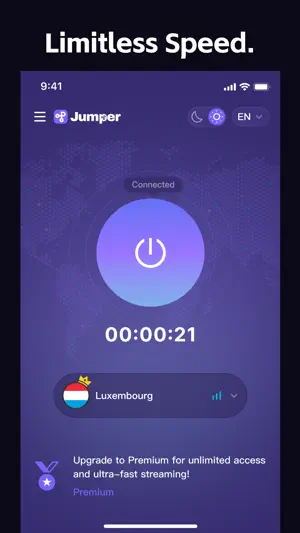 JumperVPN - Fast & Secure VPN screenshot 1