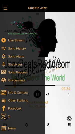 JazzBeatsRadio screenshot 2