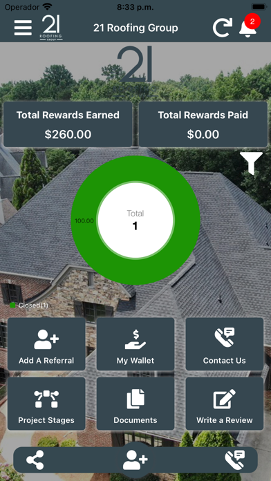 21 Roofing Group Screenshot