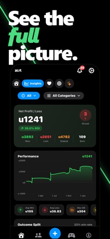 Zort: Bet Tracker & Scanner Screenshot 1 of 6