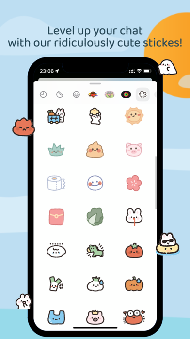 Cute Life Sticker Screenshot