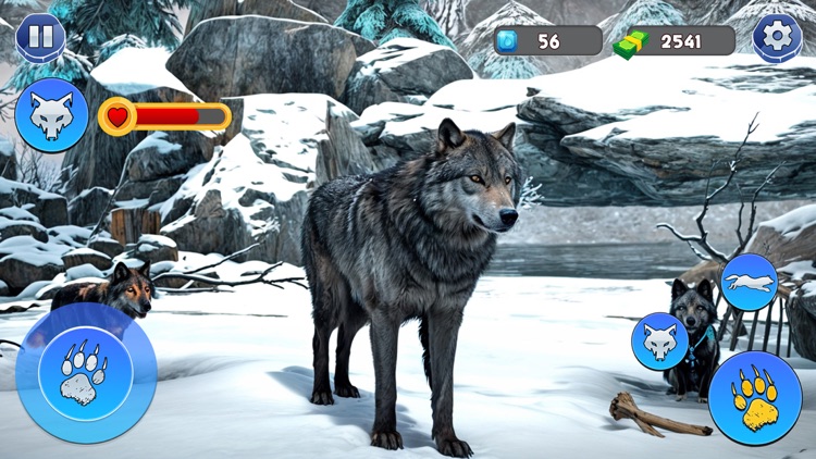 Wolf Simulator: Wild Craft RPG screenshot-3