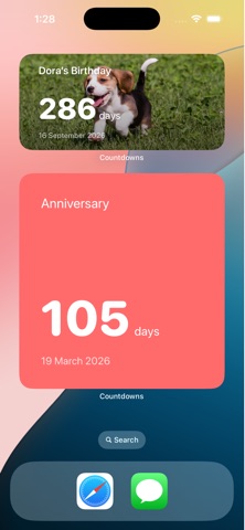 Ad‑Free Countdowns Screenshot 2 of 4