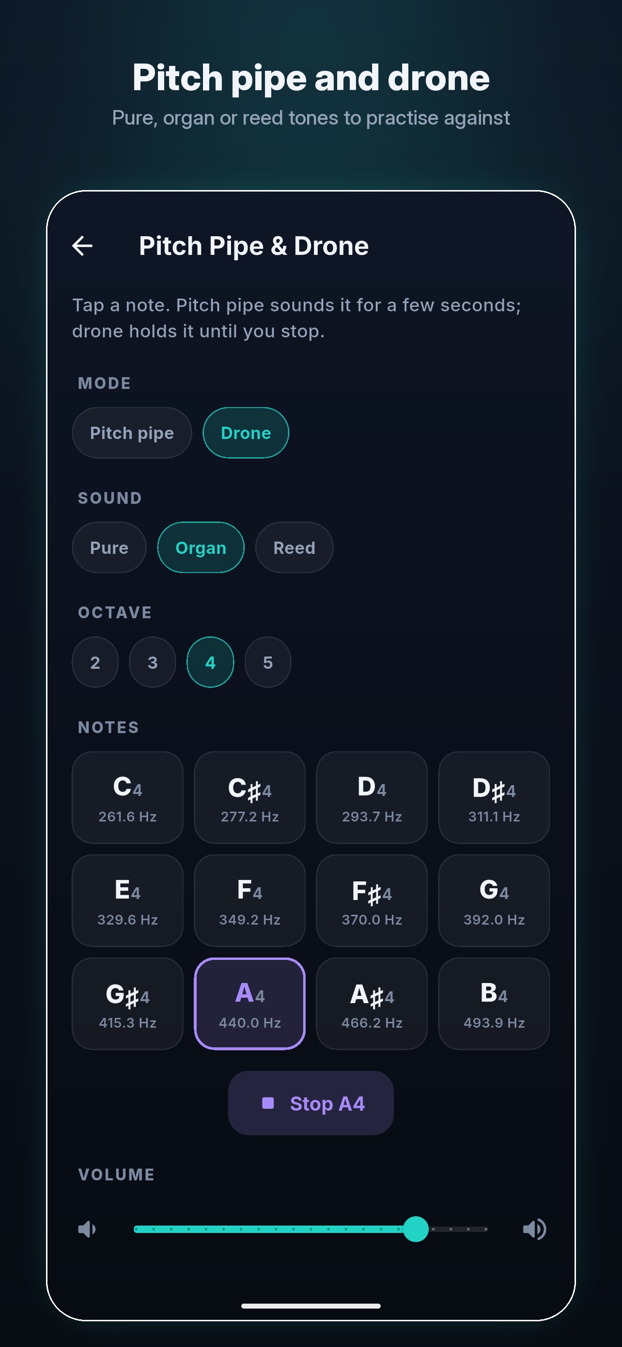 Screenshot 6 of Ajax Guitar Tuner