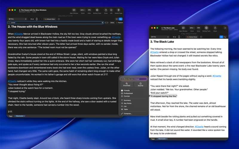Screenshot #3 pour WriteStudio