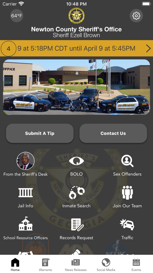 #1. Newton County Sheriff's Office (iOS) Podle: Newton County Sheriff's Office