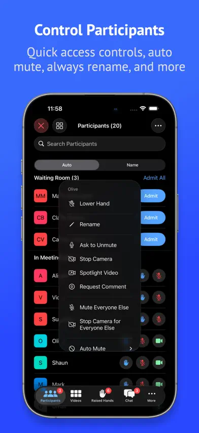 Attendant Pro for Zoom screenshot 4