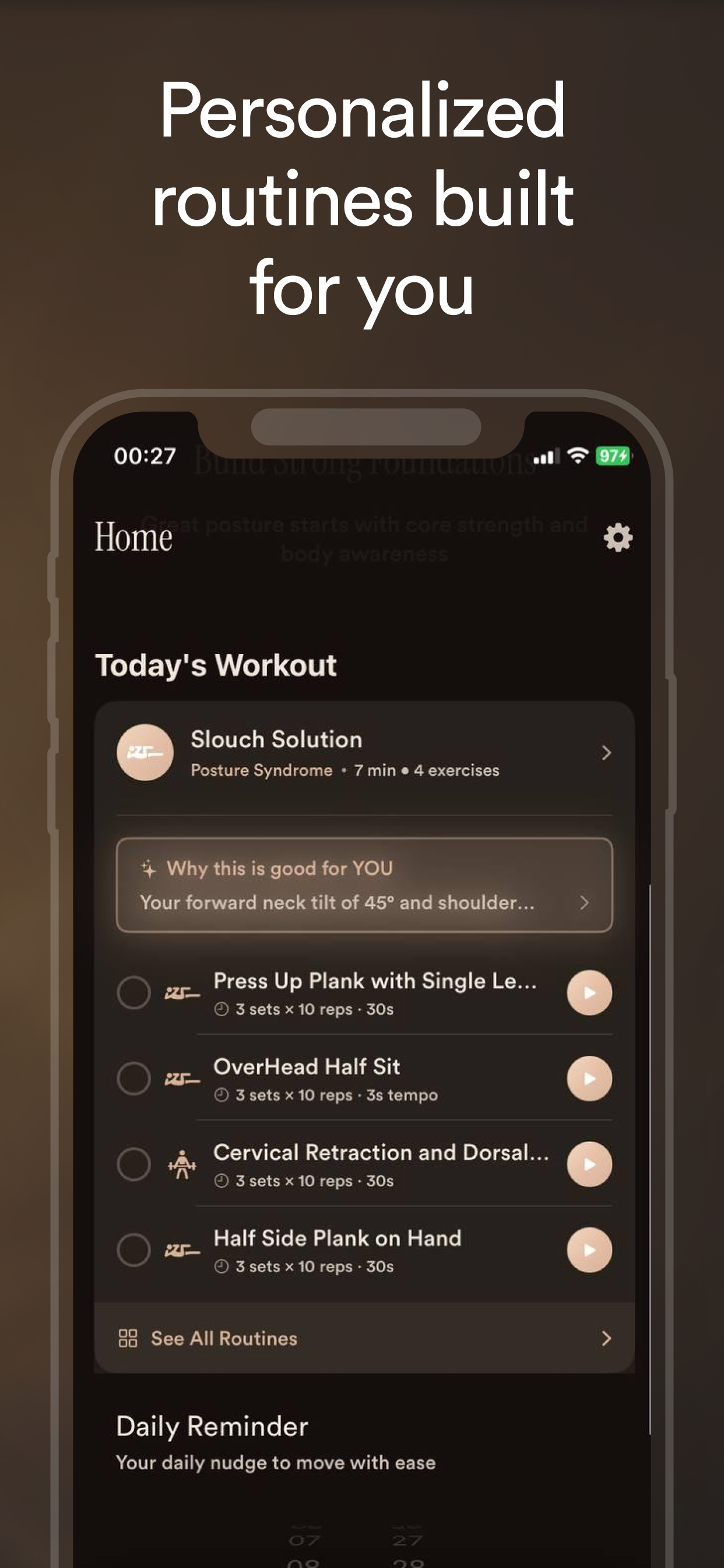 UpWise - Fix Posture Now