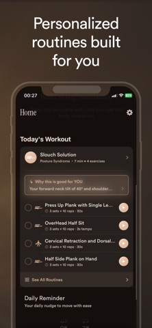 UpWise - Fix Posture Now screenshot