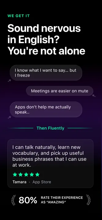 Fluently: Screenshot 9 von 9
