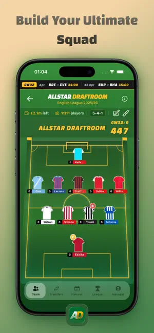 Allstar Draftroom screenshot 1