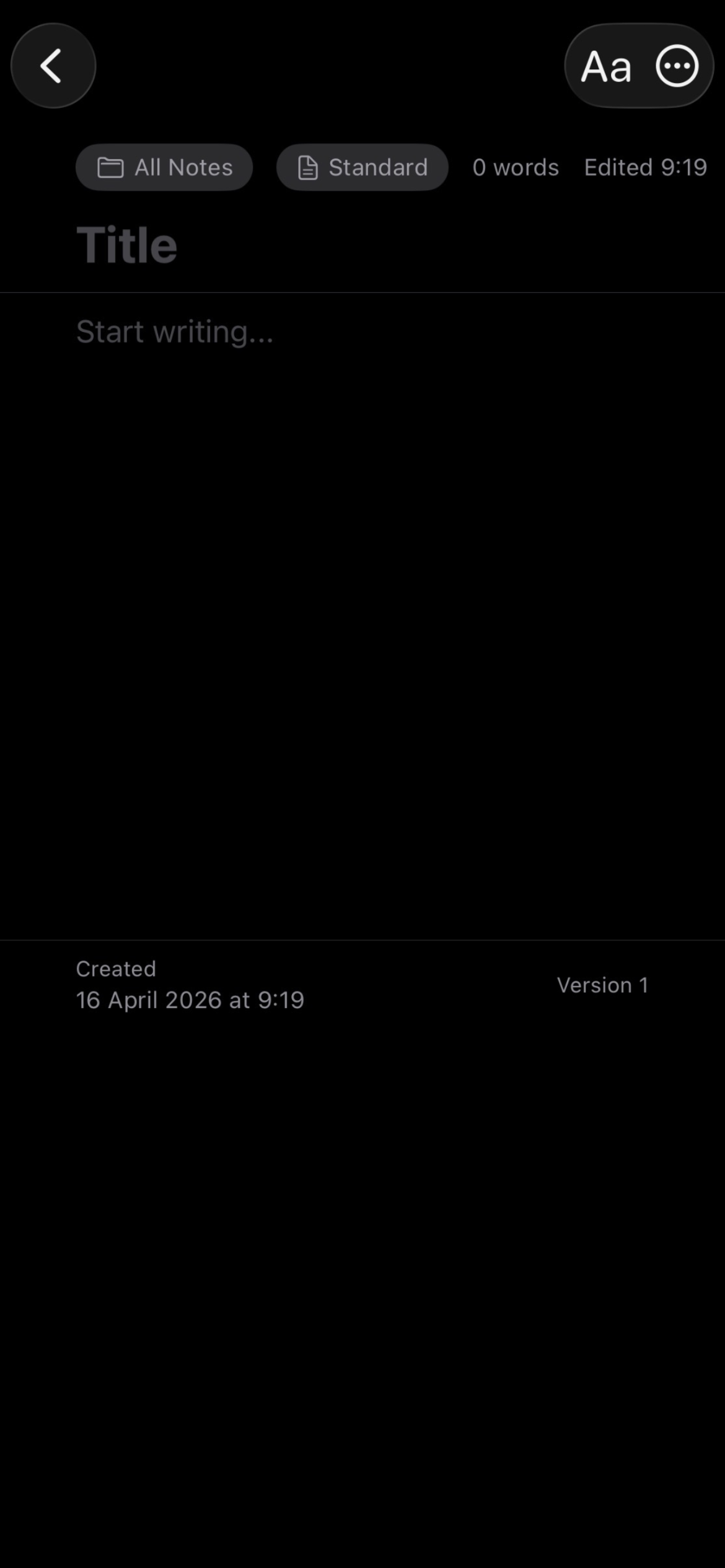 NotesGlow screenshot 5