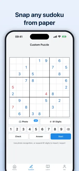 Phidoku: Snap & Learn Sudoku screenshot 2