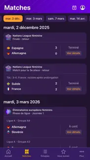 uefa euro, nations league iPhone Captures Décran 2