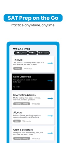 SAT Prep Flashcards Pro Screenshot 2 of 6