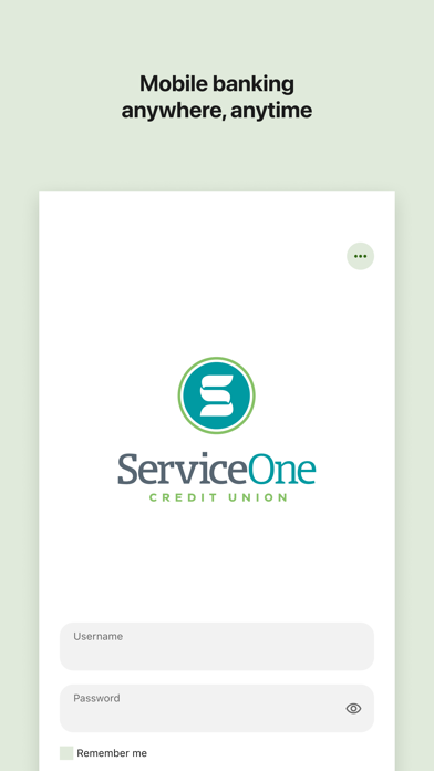 Service One CU Screenshot