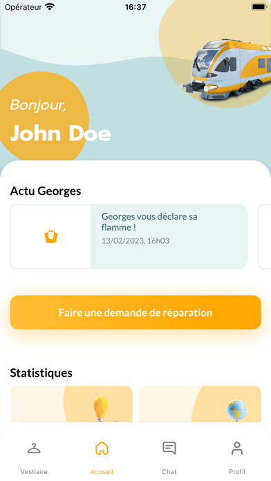 myGeorges Screenshot