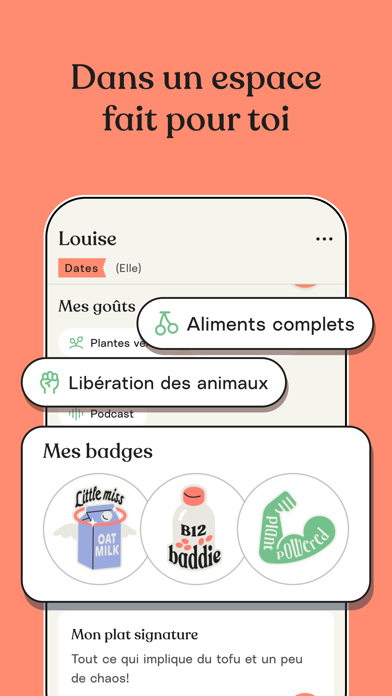 Screenshot #3 pour Grazer: Vegan Dating & Friends