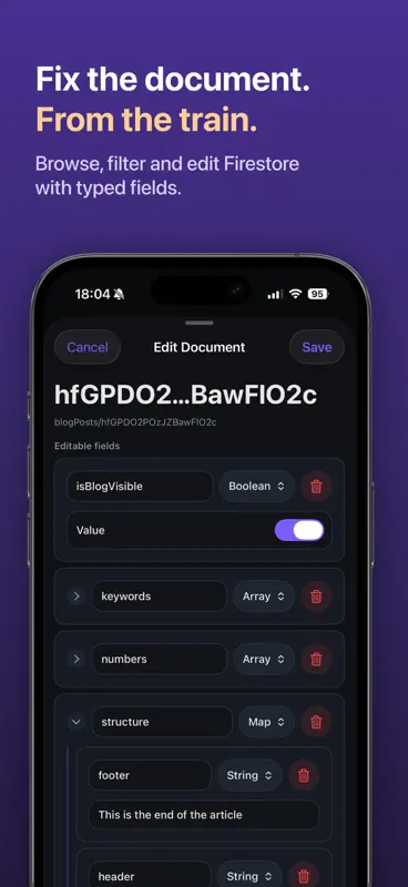 Firebase Console - Firedeck screenshot 4 of 9