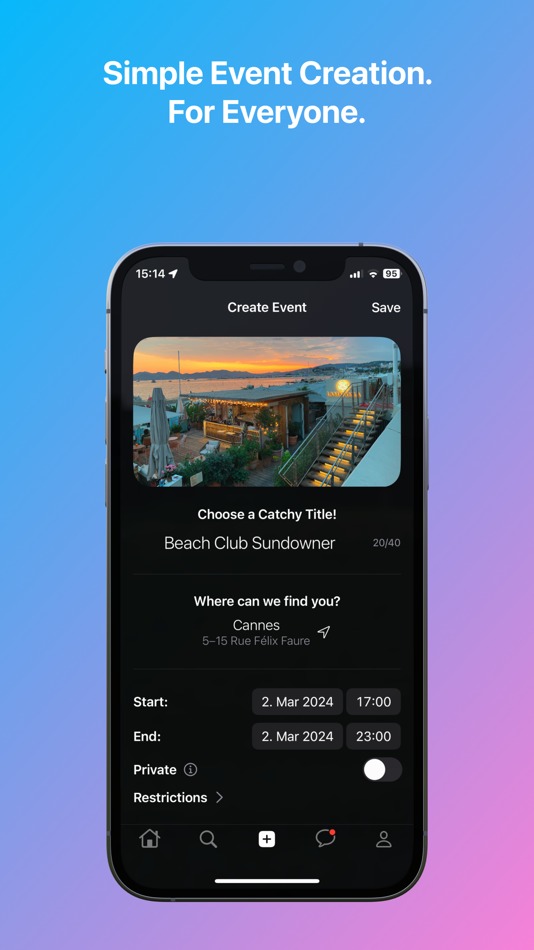 #8. Wevent - Vibe Together (iOS) 由: Solveware UG (haftungsbeschraenkt)