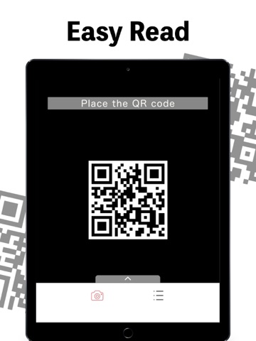 QR Code Scanner & Generators : iPad screenshot