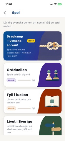 SFI Prov: Öva svenska screenshot