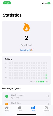 Memzi - Smart Flashcards SRS screenshot