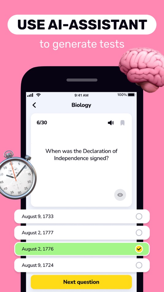 #3. Flashcards Maker: Study Clever (iOS) 由: Appsprings, TOO