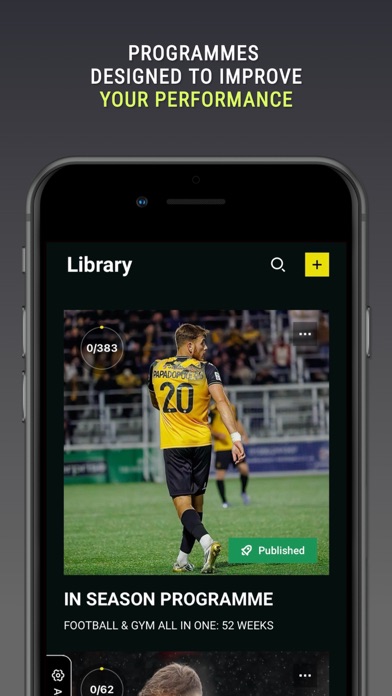 PAPS Training iPhone screenshot 2 - Sports app