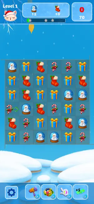 Christmas Match Holiday Puzzle screenshot 2