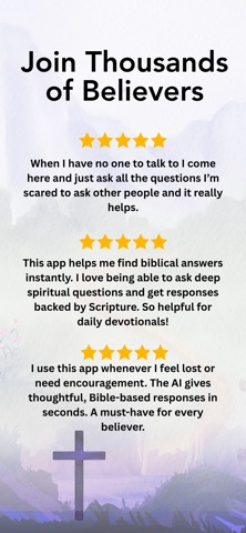Blessy: Bible AI Chat & Prayer iPhone screenshot