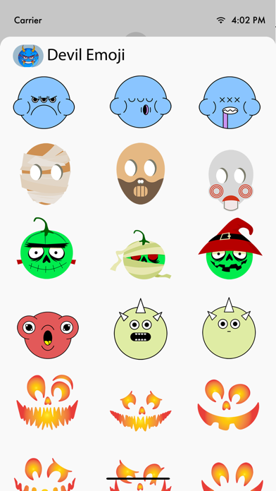 Devil Emojis Screenshot 2 - AppWisp.com
