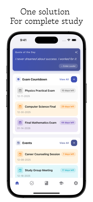 Kuibl - Smart Study Planner Screenshot 2 of 6