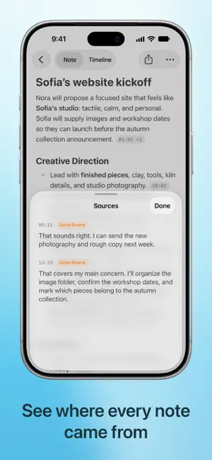 Convoxa - AI Meeting Notes screenshot 3