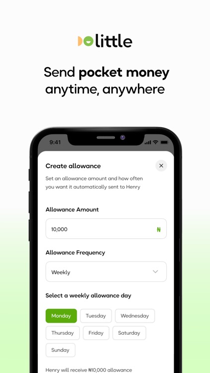 Little: Pocket Money Card App