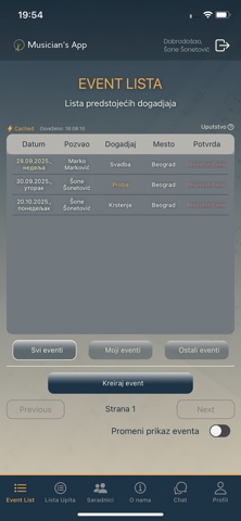 Musician's App screenshot
