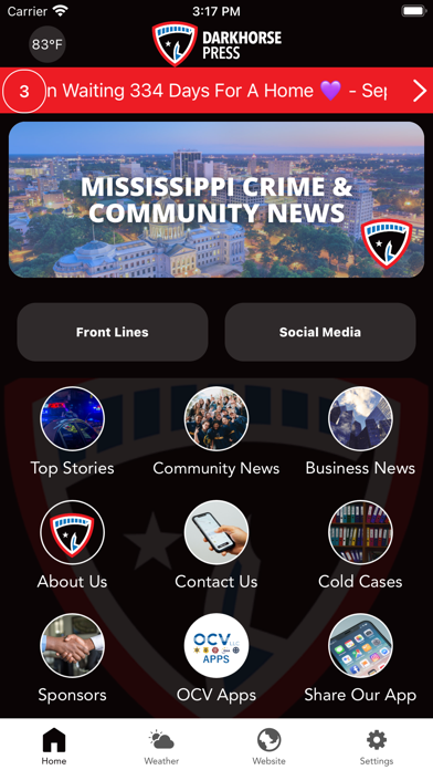 Darkhorse Press Screenshot