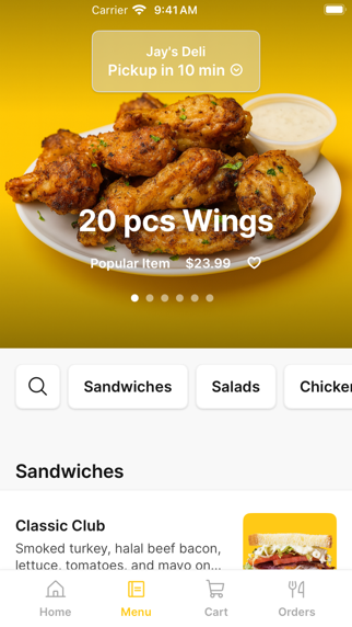 Jay's Deli iPhone screenshot 2 - Food & Drink app