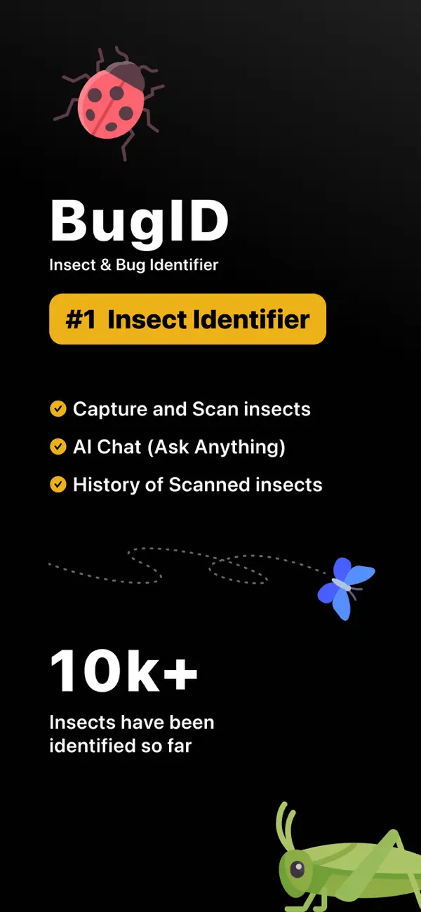 #1. Insect & Bug Identifier: BugID (iOS) Göre: BoltQ Media