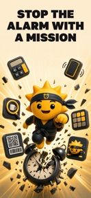 Risly: Mission Alarm Clock screenshot