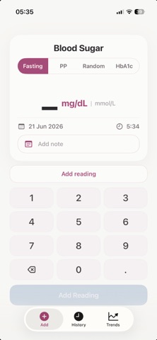 QuickSugarLog Screenshot 1 of 6